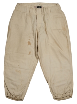 1954 Ben Wade Brooklyn Dodgers Game Used Pants (MEARS)